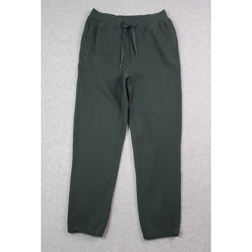 Lululemon Pants Mens Small Green City Sweat Jogger Athletic LM5BBRS Tapered Fit
